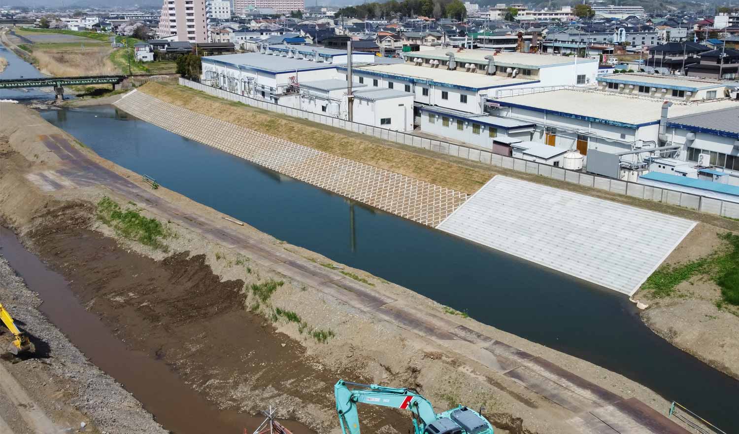 河川工事イメージ